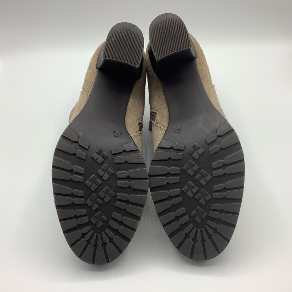 Caslon Kelsey Leather Ankle Boots, Size 10 - Picture 6 of 6